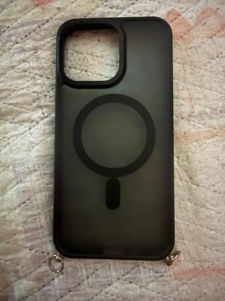 Cover iPhone 15 Pro Max C5on Laccio Nero