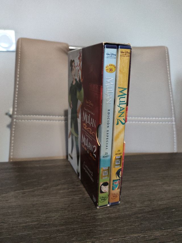 DVD Mulan y Mulan 2 Edición Especial