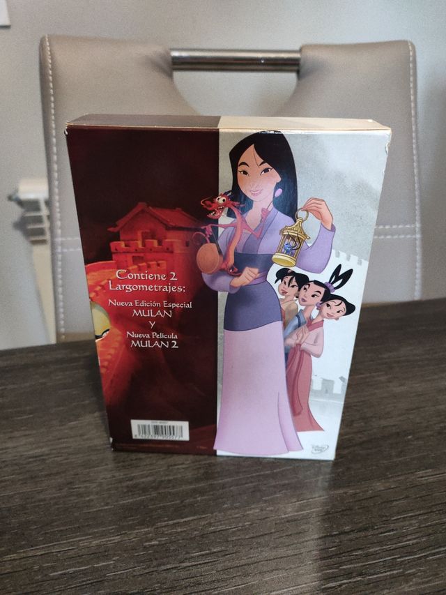 DVD Mulan y Mulan 2 Edición Especial
