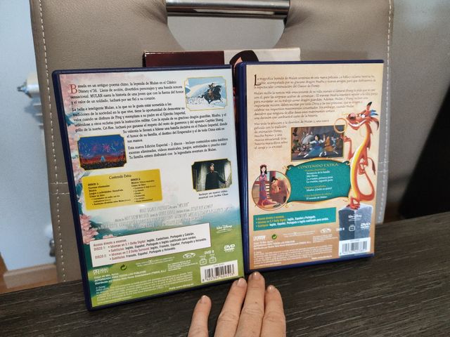 DVD Mulan y Mulan 2 Edición Especial