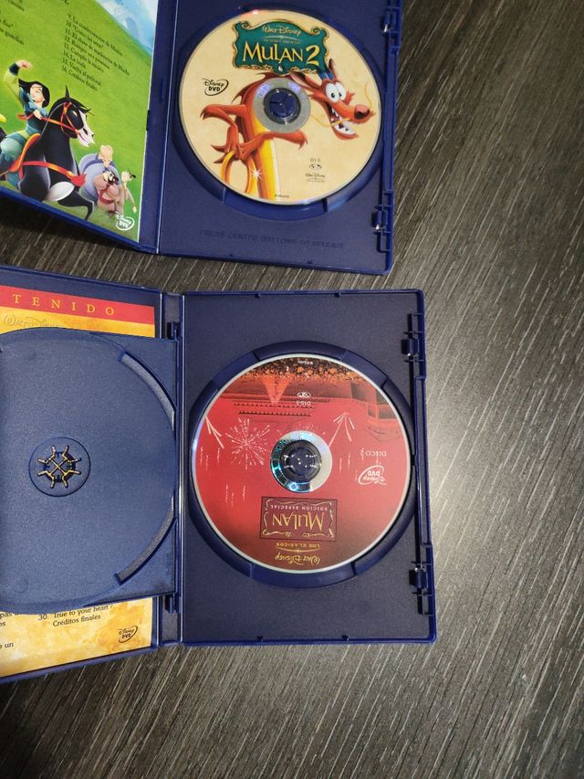 DVD Mulan y Mulan 2 Edición Especial