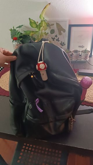 Seta labial Mario Bros a croché Amigurumi