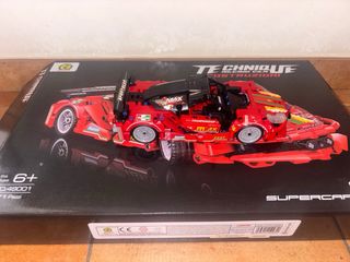 Macchinina sportiva rossa Lego