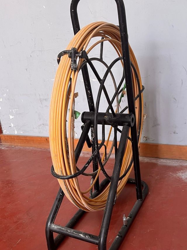 Carro guía fibra 39m c/2 empalmes