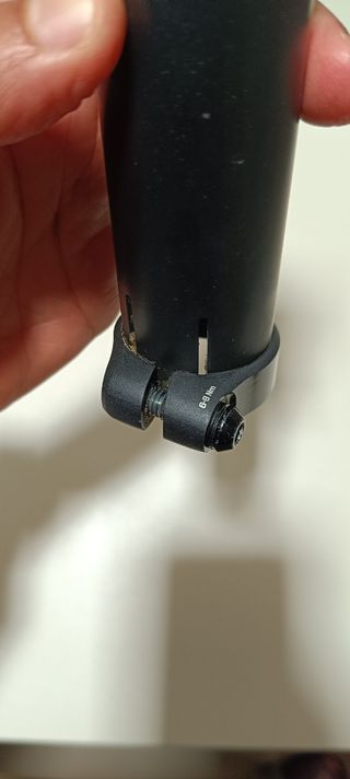 Tija carbono Trek negra mate