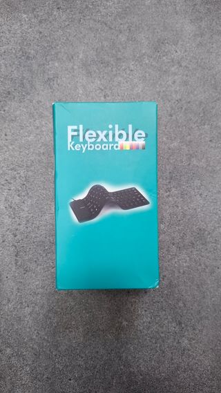 Teclado Flexible Silicona USB Negro