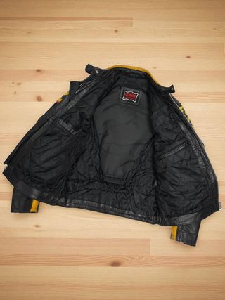Chaqueta de Cuero genuino Ferrari Racing Talla L/M
