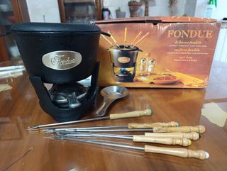 Set de Fondue Hierro Fundido