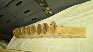 Porta Bottiglie Legno Fatto a Mano