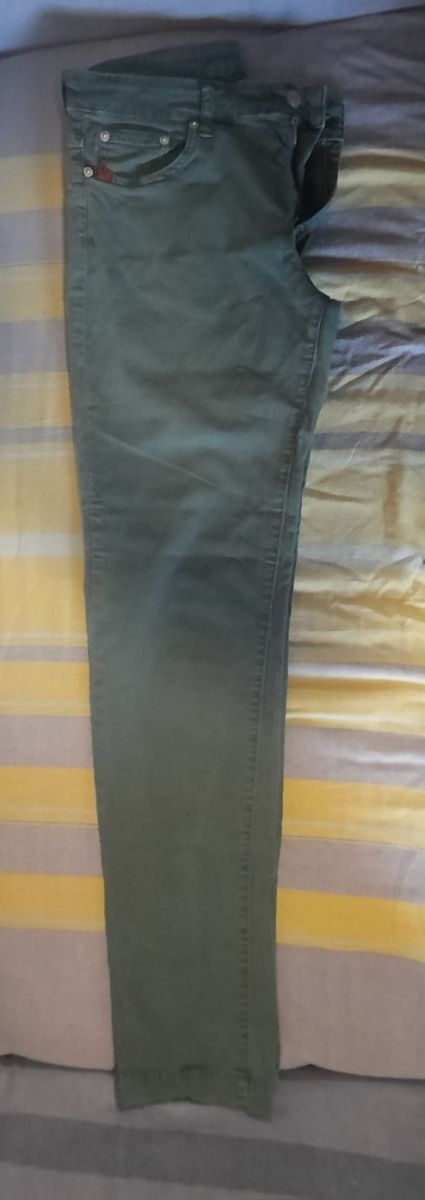 Pantalone jeans verdi