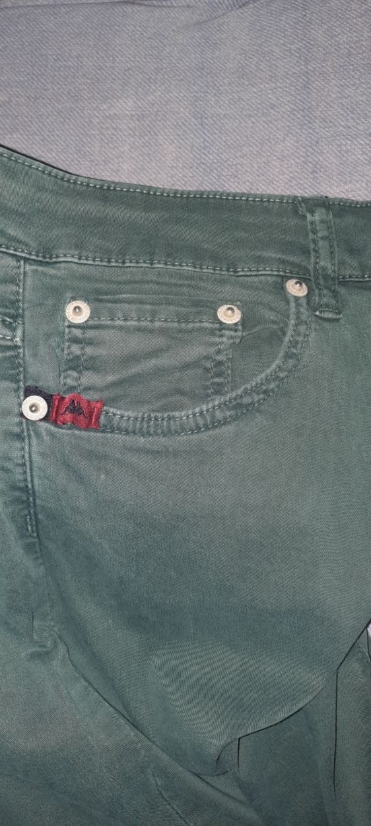 Pantalone jeans verdi