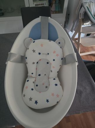 Bañera Shnuggle + Soporte Baño Infantil
