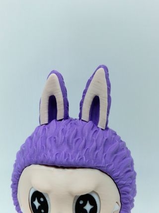 Labubu morado impresión 3D