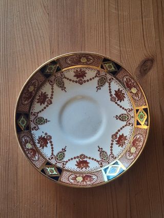4 Platos antiguos Porcelana Irlandesa Arklow 