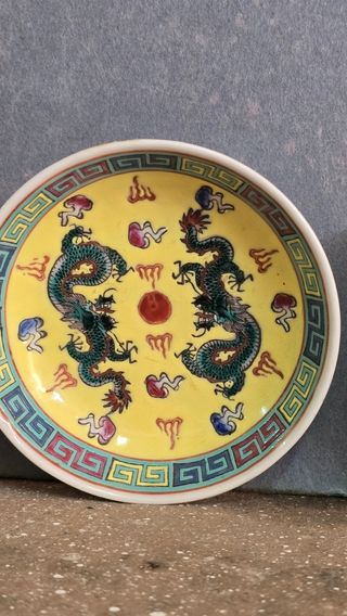 Platos salseros porcelana chinos República