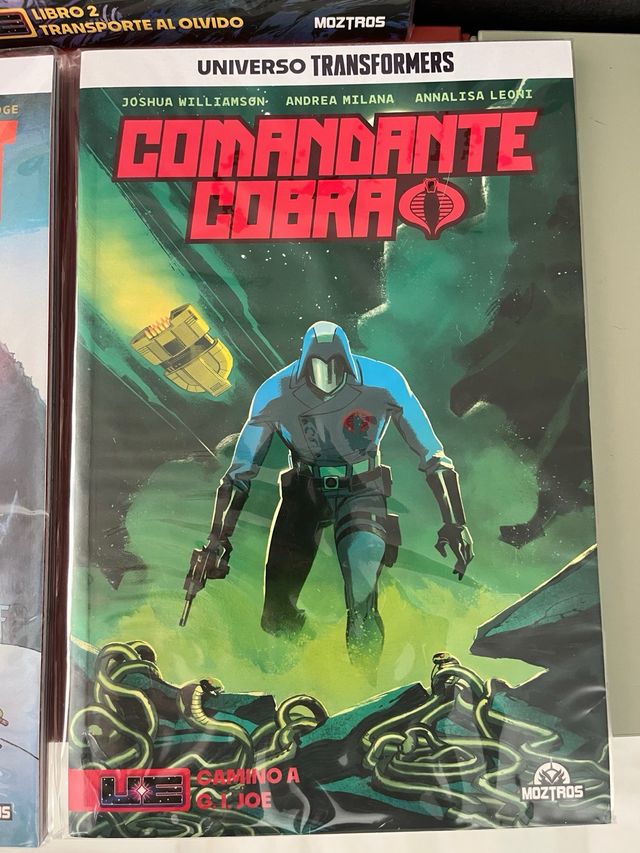 CÓMIC PACK TRANSFORMERS Y GIJOE (5 tomos).