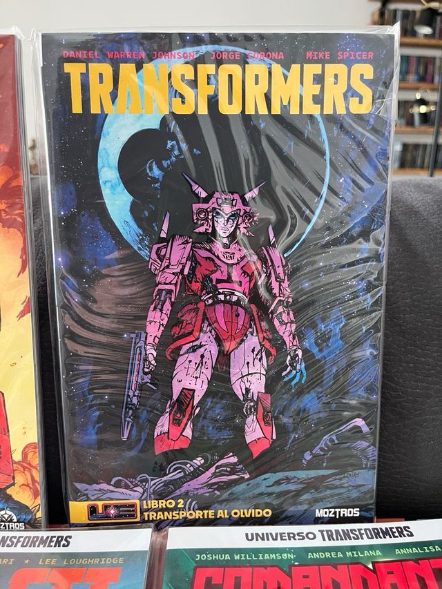 CÓMIC PACK TRANSFORMERS Y GIJOE (5 tomos).