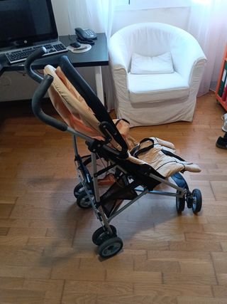 Silla de paseo color beige
