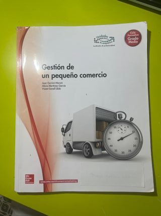 Gestión de un pequeño comercio