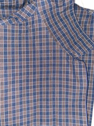 Camisa Emidio Tucci Hombre Azul/Marrón