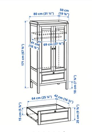 Armario Sundvik Ikea Blanco Madera