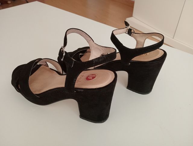 Sandalias de tacón La Strada negras