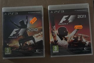 F1 2010 y F1 2011 precintados PS3
