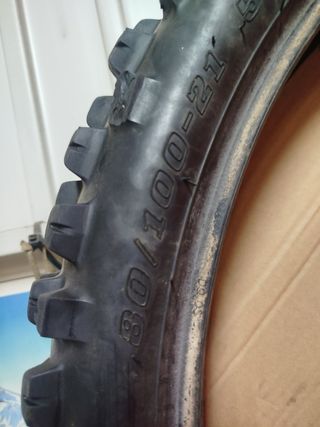 Neumático Dunlop y MichelinEnduro