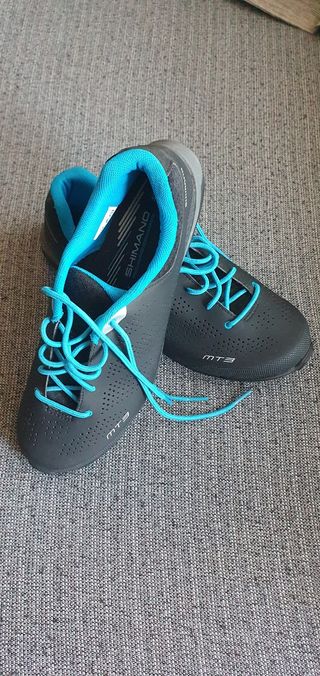 Zapatillas Shimano MT3 Ciclismo Negro/Azul