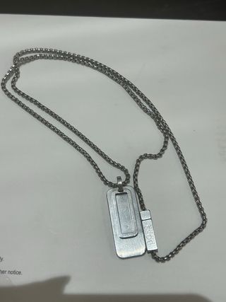 Collar Hugo Boss Plata