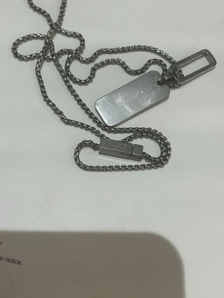 Collar Hugo Boss Plata