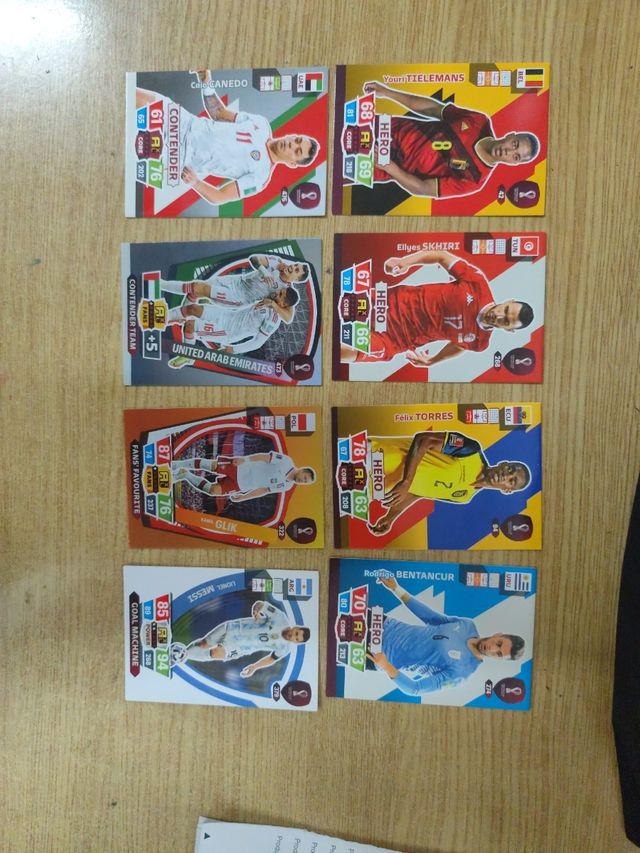 Lote Cromos Adrenalyn FIFA World Cup Qatar 2022