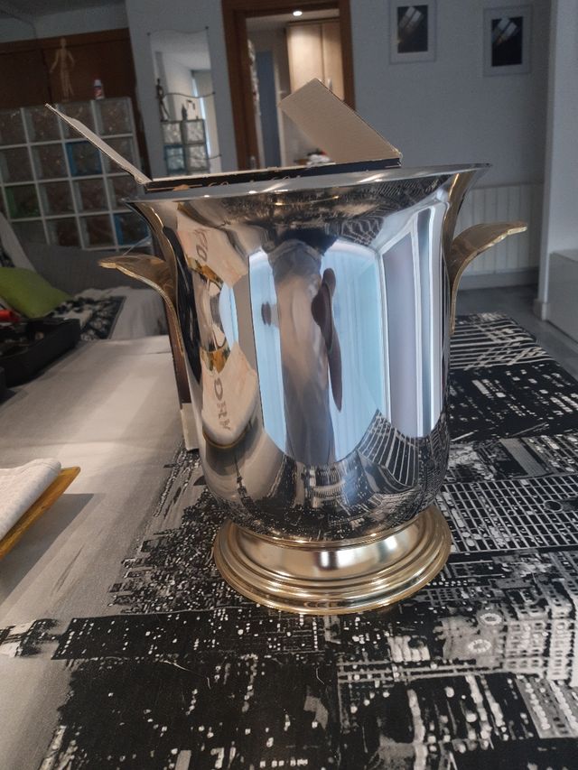 Cubo Champán Magefesa Inox 18/10 Oro 24k