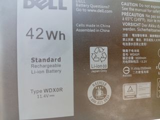 Batteria portatile Dell Inspirion WDX0R da 42 Wh 11,4 V