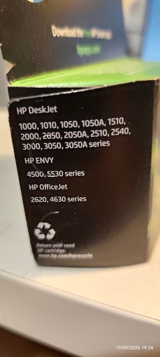 Pack 2 Cartuchos HP 301XL Negro y Tricolor