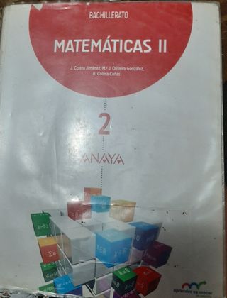 Matemáticas II.