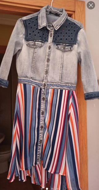 Vestido Desigual Multicolor