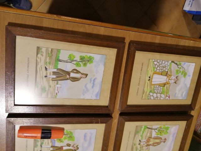 Cuadros Personajes Clásicos de Menorca (6 unidades