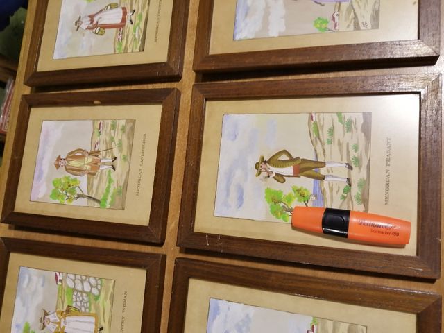 Cuadros Personajes Clásicos de Menorca (6 unidades