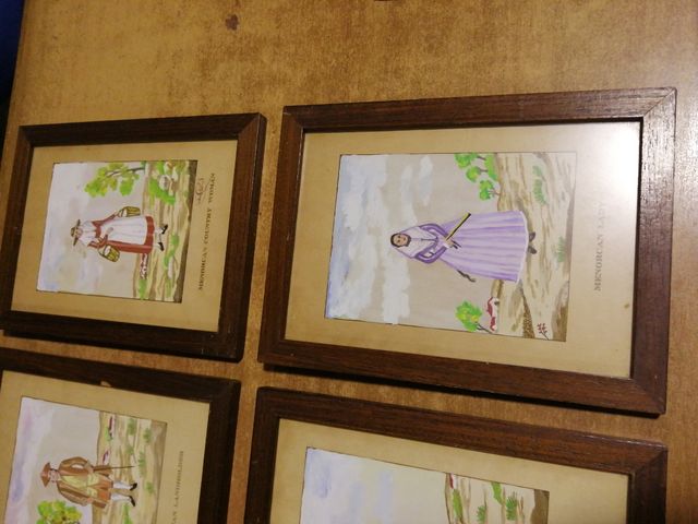 Cuadros Personajes Clásicos de Menorca (6 unidades