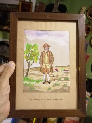 Cuadros Personajes Clásicos de Menorca (6 unidades