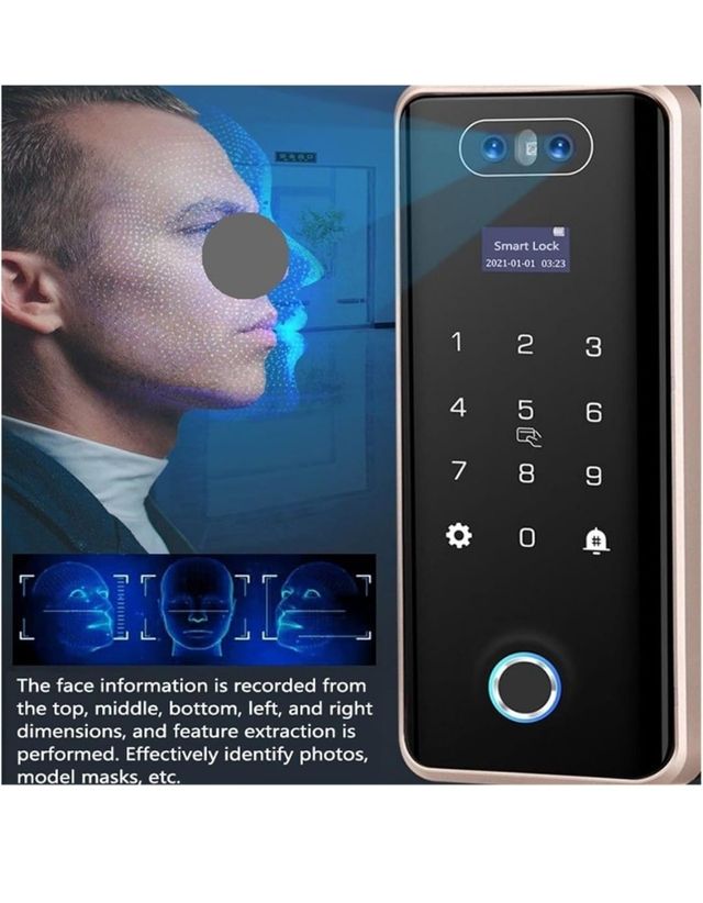 Cerradura Inteligente con Pantalla y Teclado