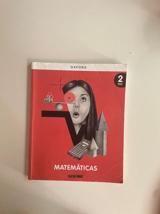 Matemáticas 2º ESO. Libro del estudiante. GENiOX