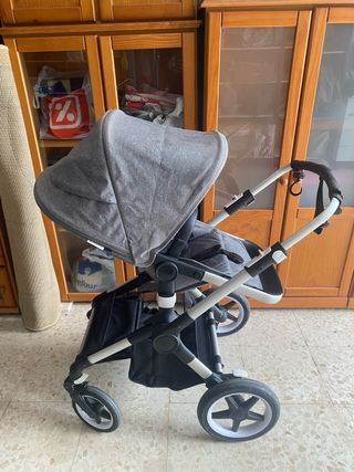 Carro Bugaboo Fox 2 gris + capazo