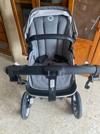 Carro Bugaboo Fox 2 gris + capazo