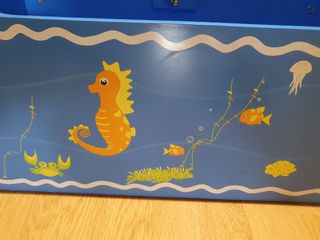 Baúl de madera infantil