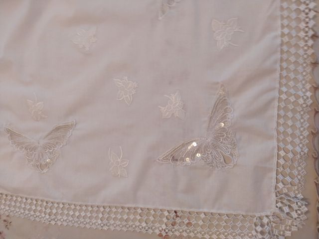 Manteleta Huertana Blanca