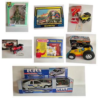 Lote 7x Juguetes Antiguos