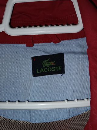 Cazadora Lacoste Roja