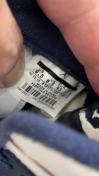 Air Jordan 3 Retro Low Azul Blanco